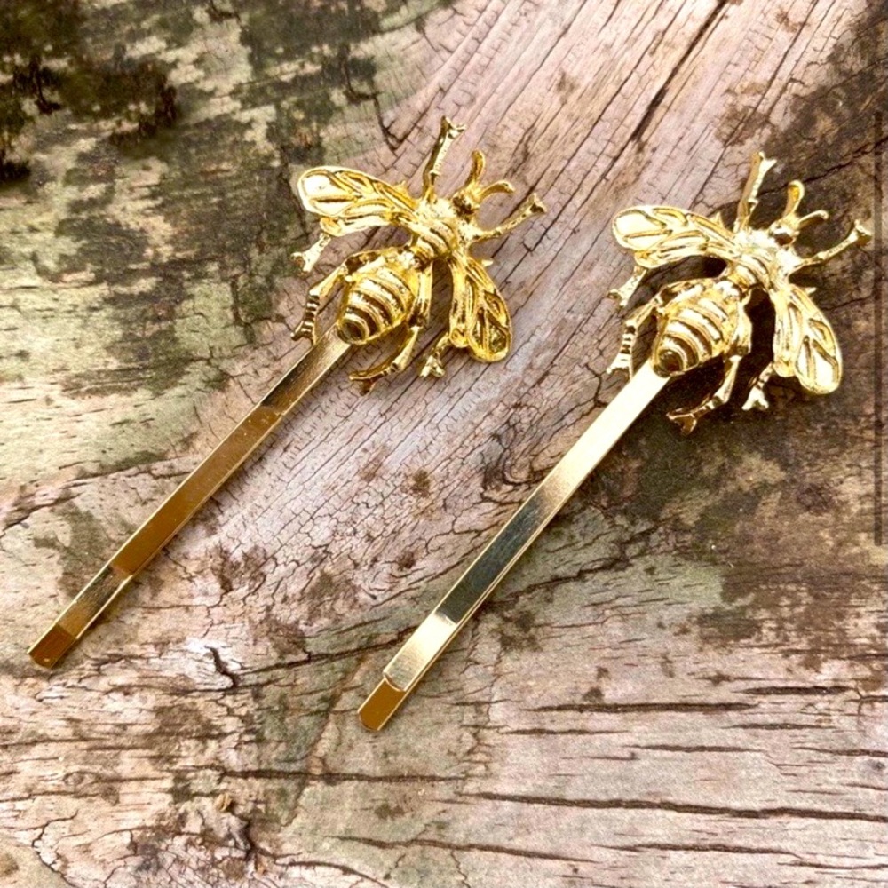 🍒3/$30 New Free People Beehive Barrettes - Picture 5 of 6